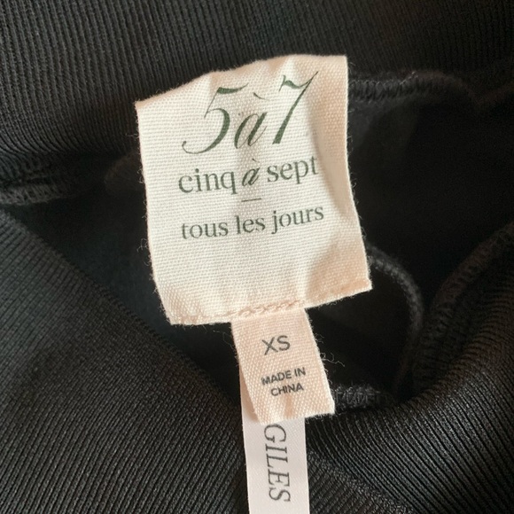 Cinq a sept Giles leather cargo jogger - Picture 7 of 13